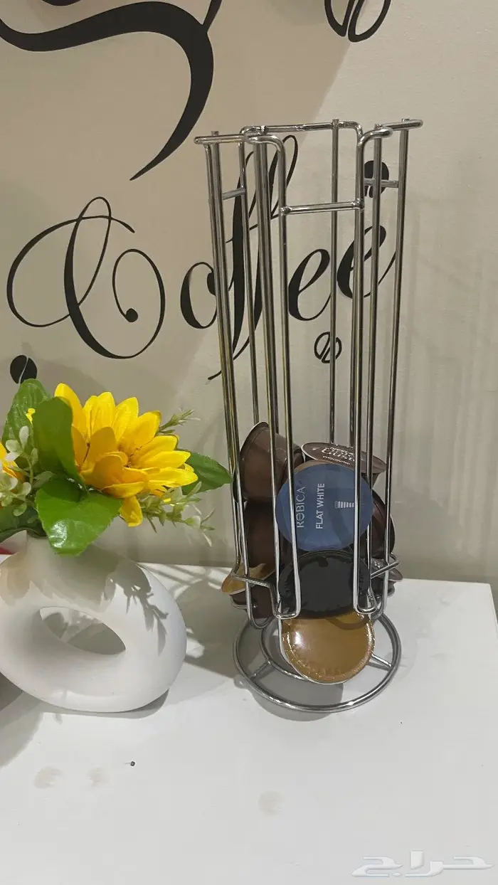 طاوله و ماكينه كبسولات 3