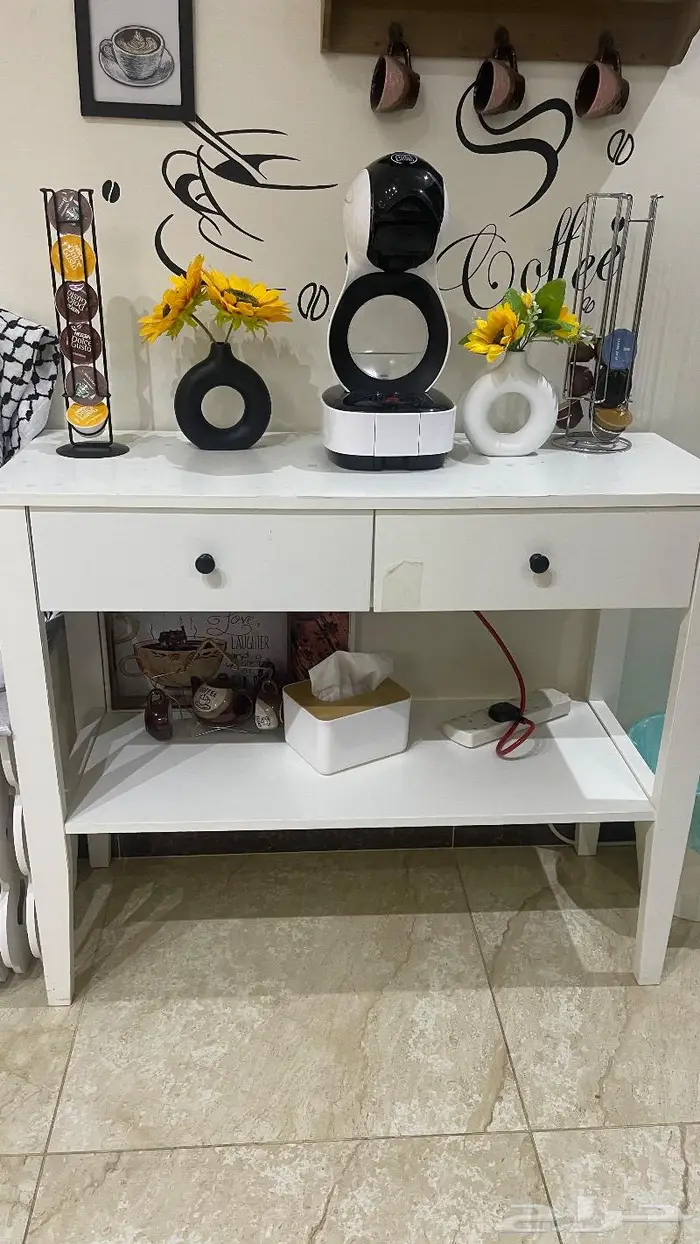 طاوله و ماكينه كبسولات 4