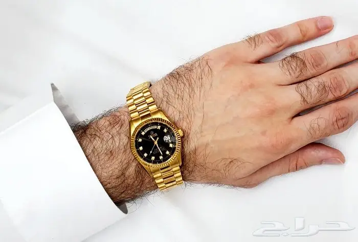 ساعة شبيه رولكس كوارتز سويسرية اصلية 0