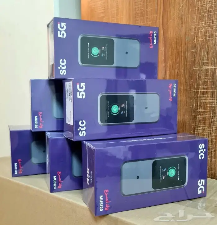 احدث راوتر متنقل ZTE 5G MU5120 مشغل جميع الشبكات 825ريال 0