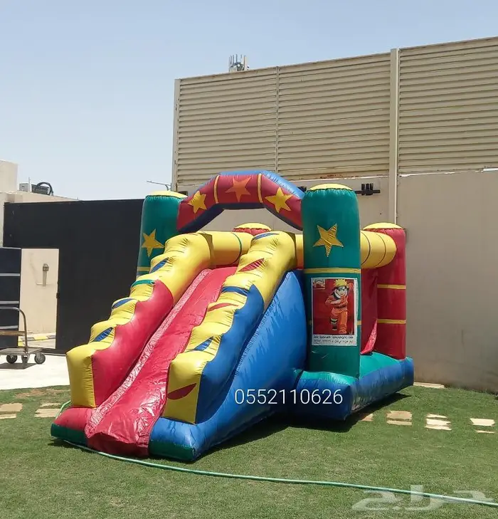 نطيطات زحليقه مائيه ملعب صابوني نطيطه 1