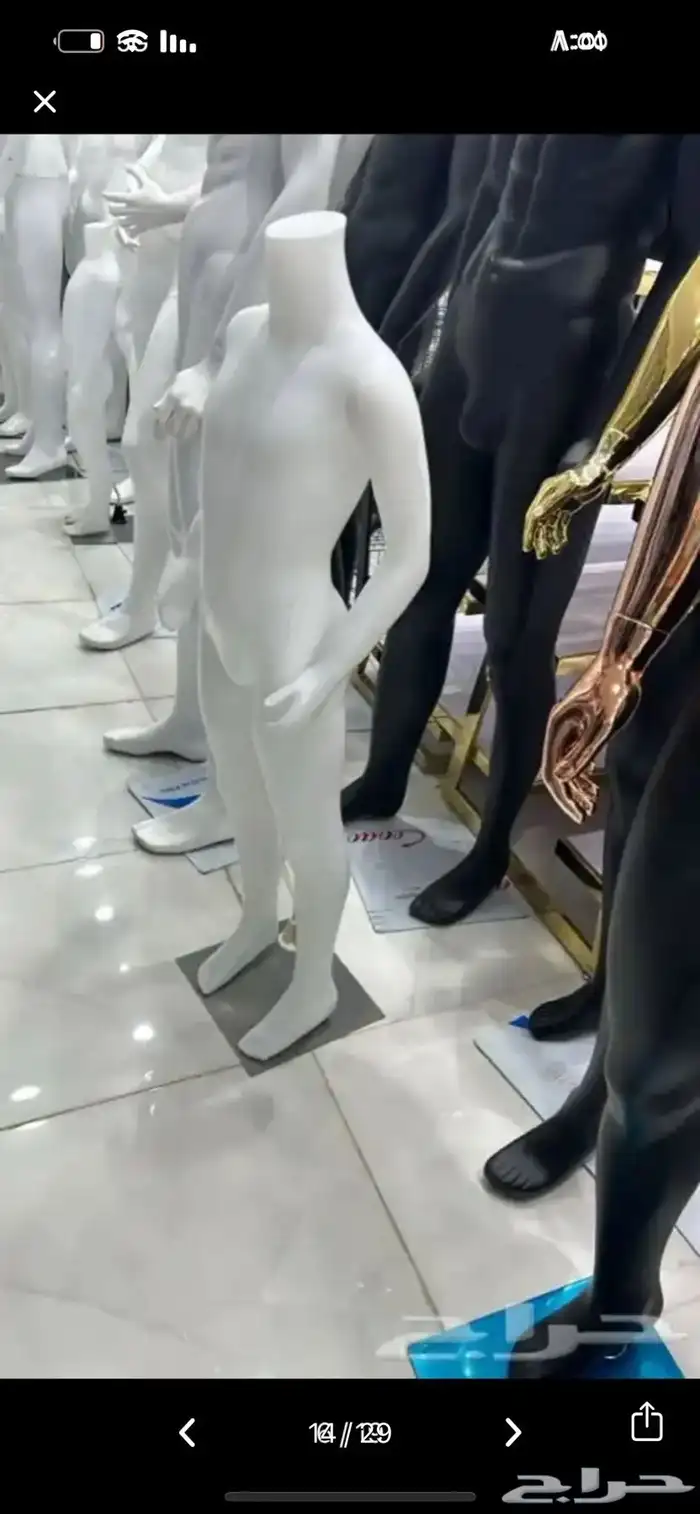 مانيكان نسائي رجالي آطفال مجسمات رجالي نسائي أطفال 17