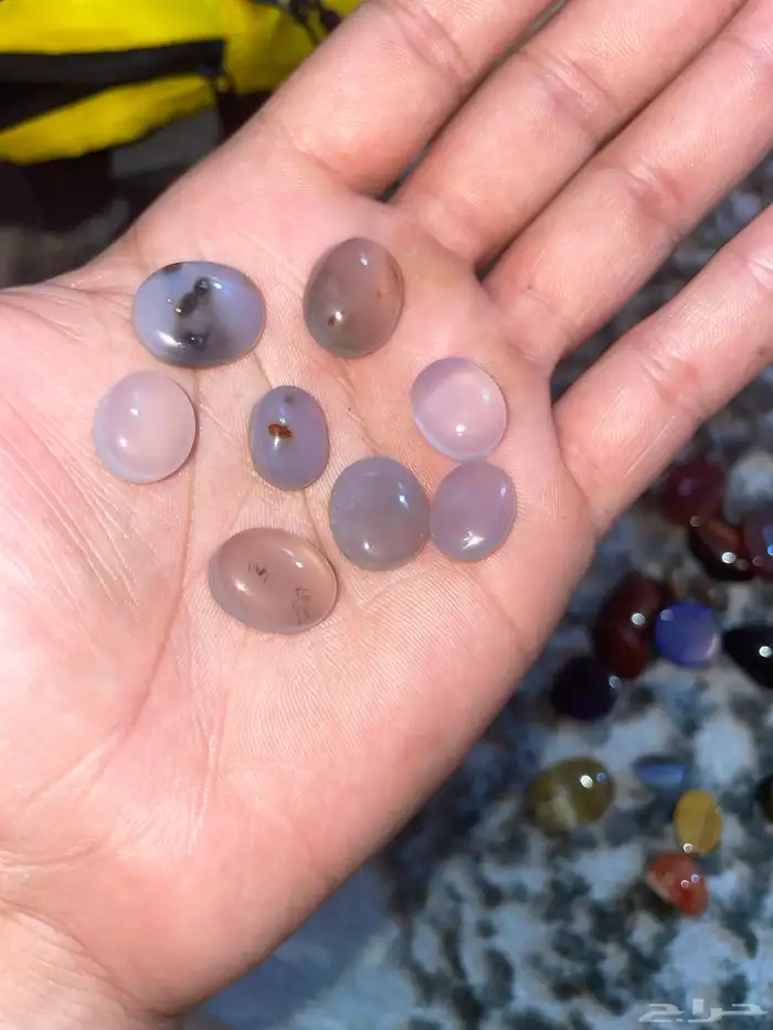 احجار كريمة طبيعية 100 5