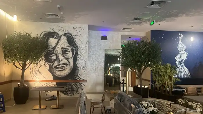 رسم رسمات جداريات فنان سعودي 14