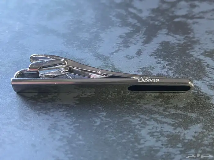 مشبك كرفتة اصلي من لانفان LANVIN necktie clip 5