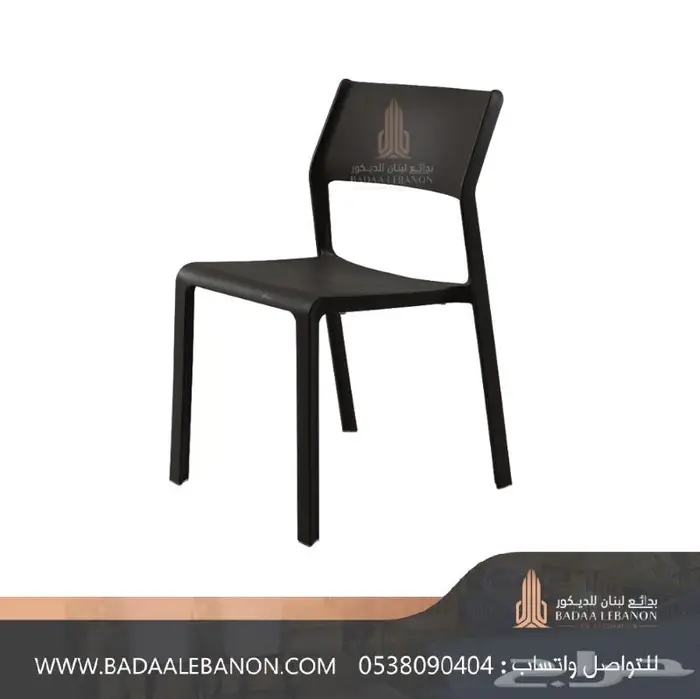 كراسي مطاعم و كافيهات فاخرة فايبر وبلاستيك ضد الكسر 13