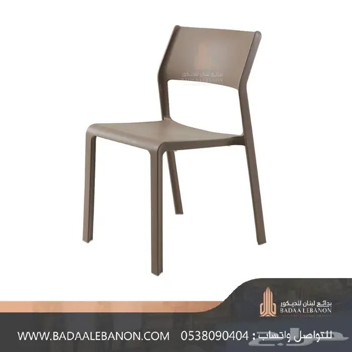 كراسي مطاعم و كافيهات فاخرة فايبر وبلاستيك ضد الكسر 9