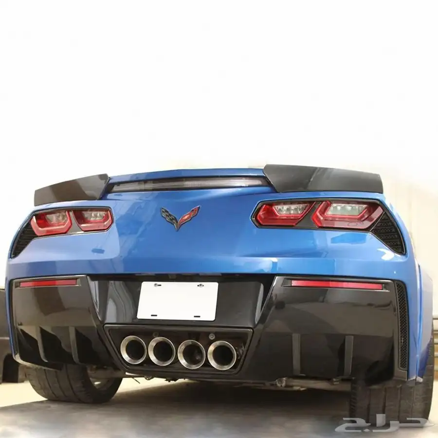 دفيوزر كورفت C7 2014-2019 شرايح كاربون اصلي 4