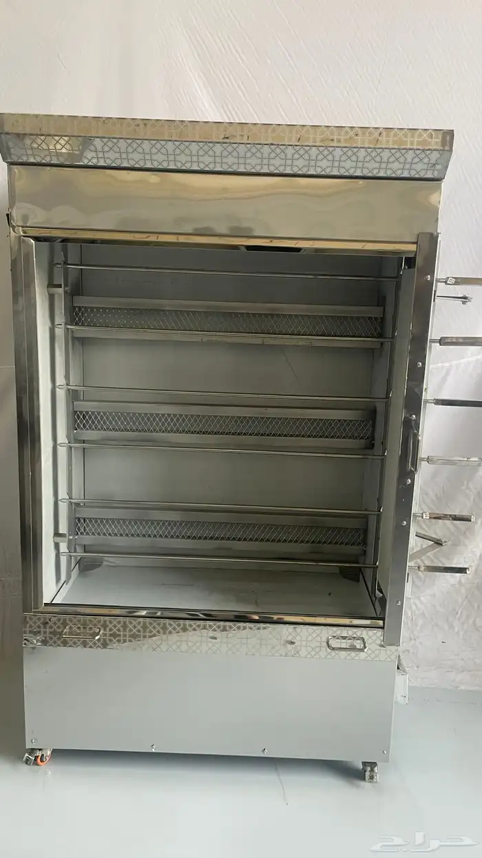 شواية دجاج استانلس ستيل شواية بخاري معدات بخاري ستيل 3