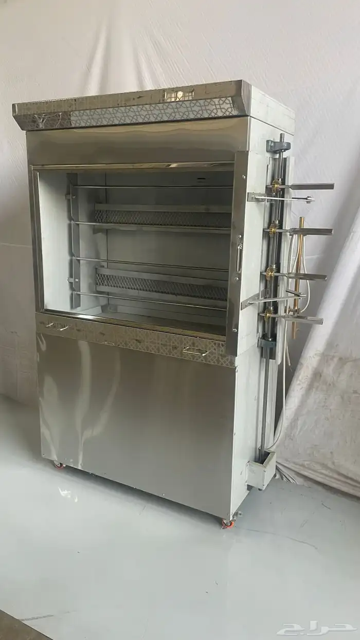 شواية دجاج استانلس ستيل شواية بخاري معدات بخاري ستيل 1