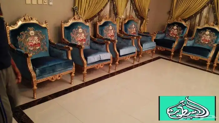 مجالس ملكية وقاعات تفصيل كنب زان للمجالس والقاعات 17