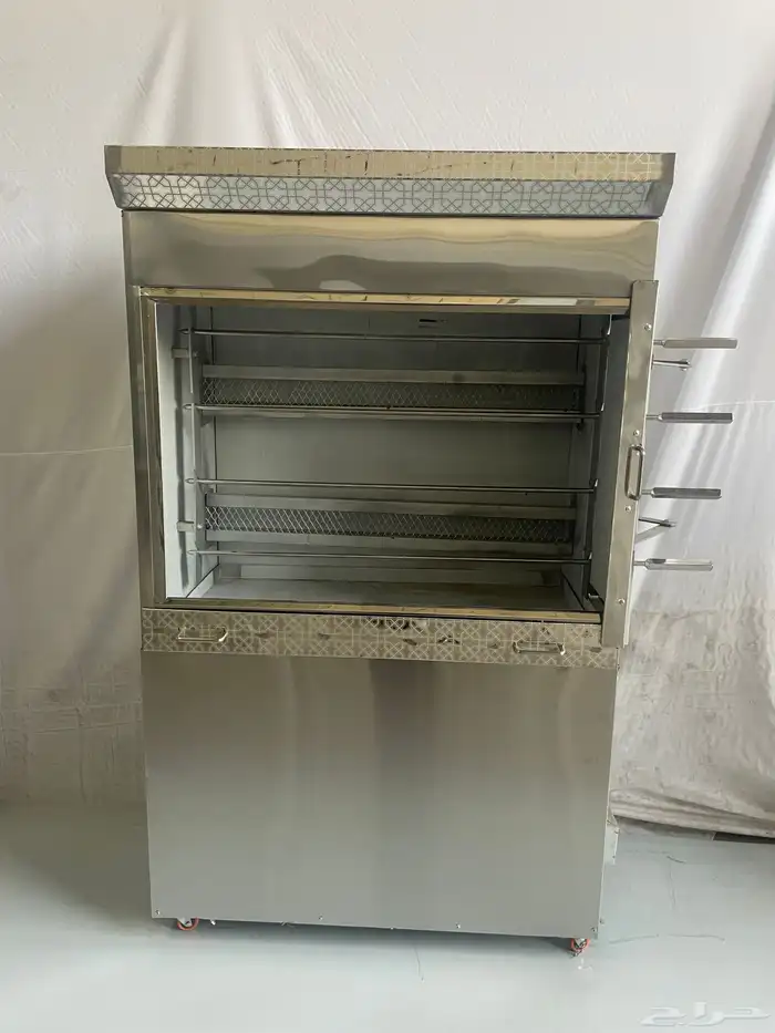 شواية دجاج استانلس ستيل شواية بخاري معدات بخاري ستيل 2