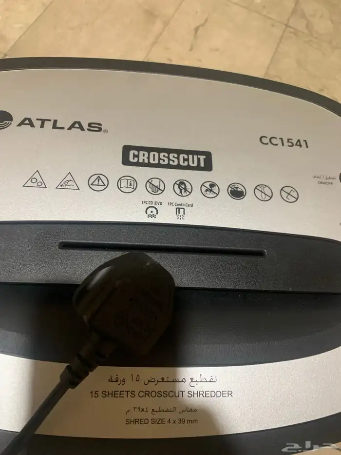 مكينة تقطيع أوراق وأسطوانات مدمجة ومزود فيزا ووظيفيه 3