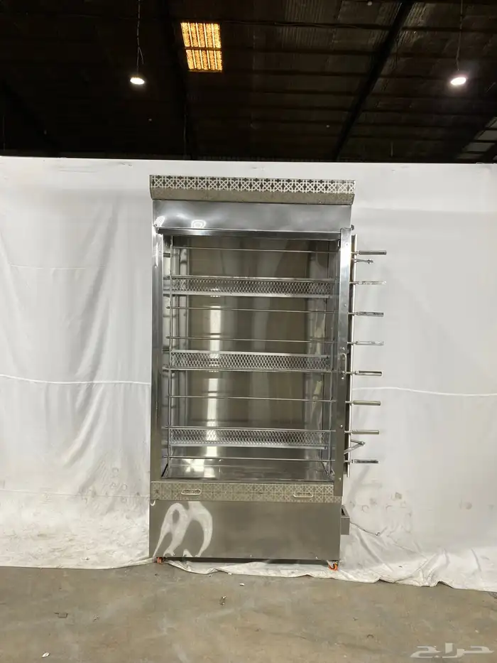 شواية دجاج استانلس ستيل شواية بخاري معدات بخاري ستيل 9