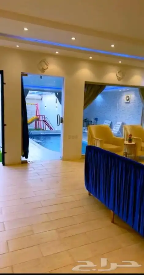 شاليه للايجار برحاب باليوم والشهر 2