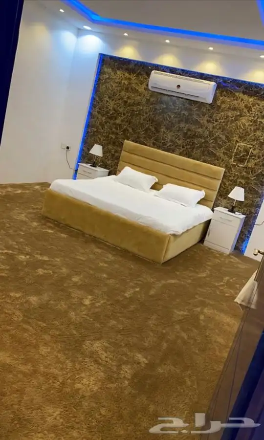 شاليه للايجار برحاب باليوم والشهر 5