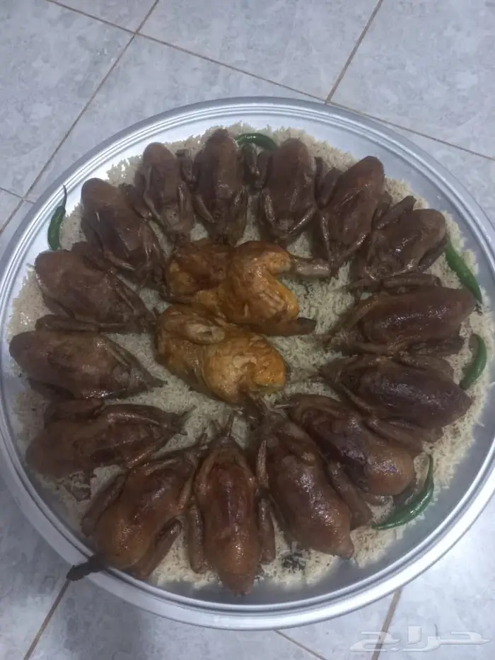 حمام محشي مع ارز بالخلطة حائل الجوز 65 ريال 6