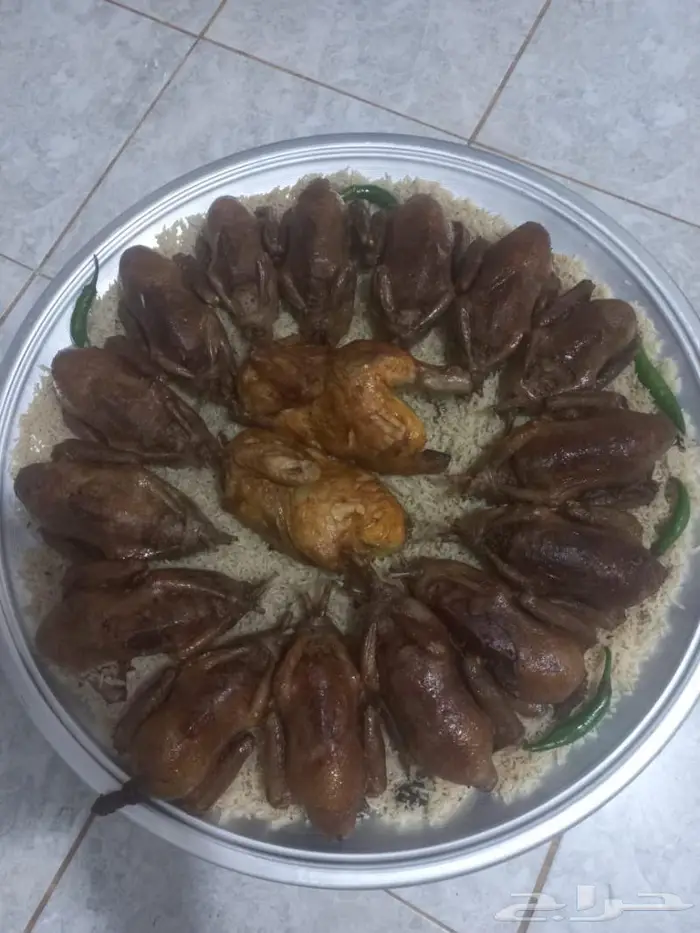 حمام محشي مع ارز بالخلطة حائل الجوز 65 ريال 7