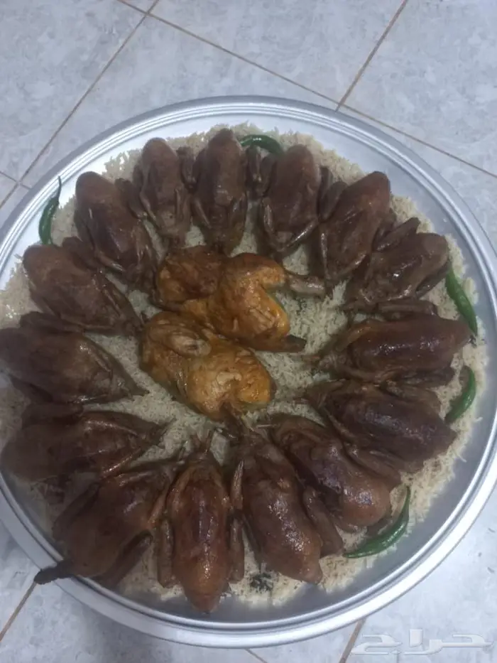 حمام محشي مع ارز بالخلطة حائل الجوز 65 ريال 9