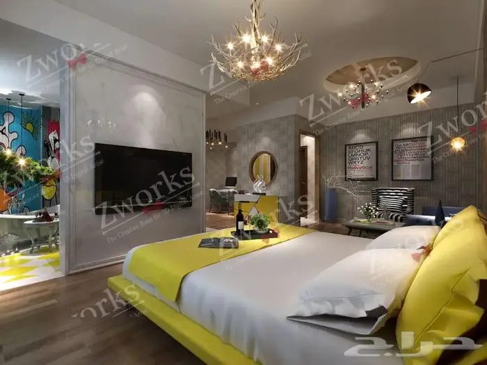 تصميم ديكور اجنحة فندقية 2