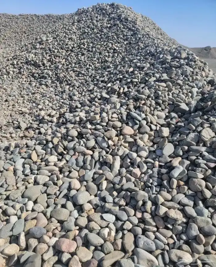 حجر نهري بازلت حجر شاطئ حجر زينه 1