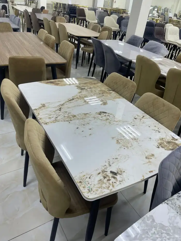 تفصيل طاولة بديل الرخام بديل حجر خشب جميع اشكال حسب طلب 32