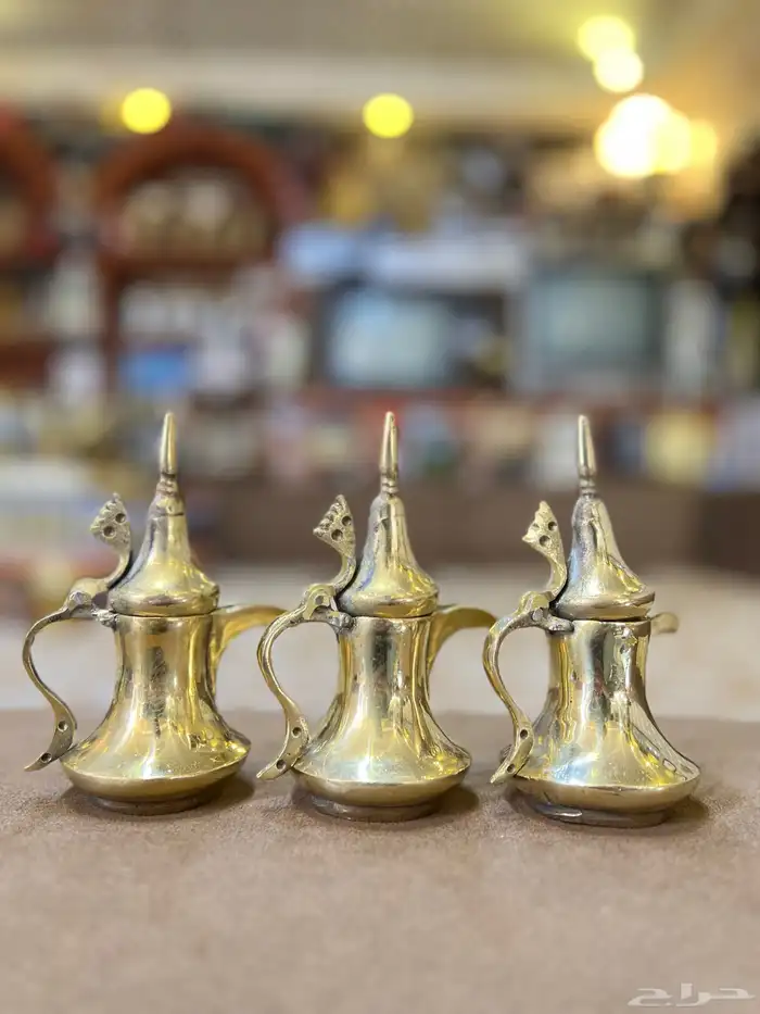 دلال نحاسية صغيرة مميزة تراث 0