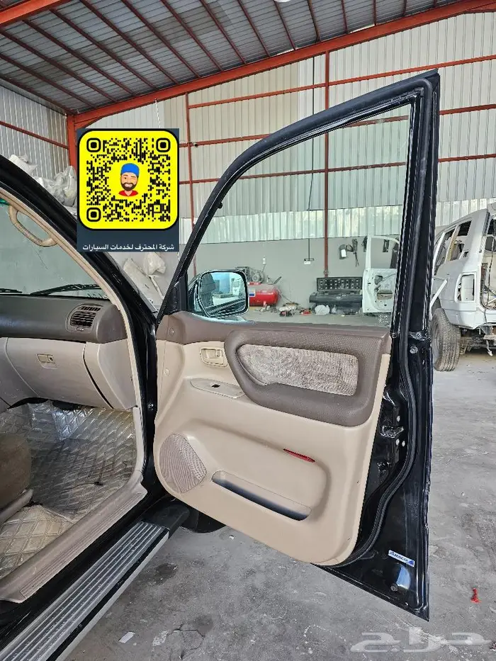 اصلاح ديكورات ابواب لاندكروزر - خطوط- صدامات 6