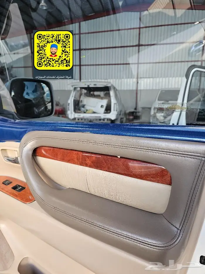 اصلاح ديكورات ابواب لاندكروزر - خطوط- صدامات 17