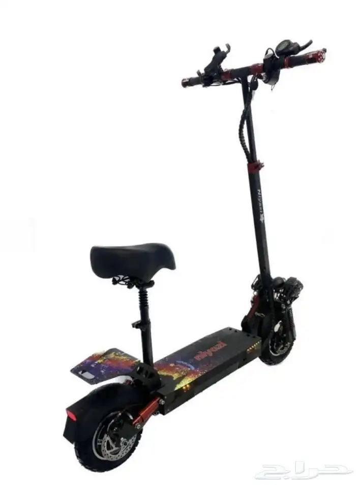 سكوتر الوحش 48v محرك 1000 واط احدث دفعه شامل التوصيل مجانا 1