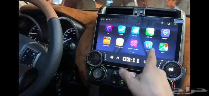 شاشة برادو 2015 اندرويد 10 انش ايباد 3