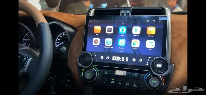 شاشة برادو 2015 اندرويد 10 انش ايباد 1