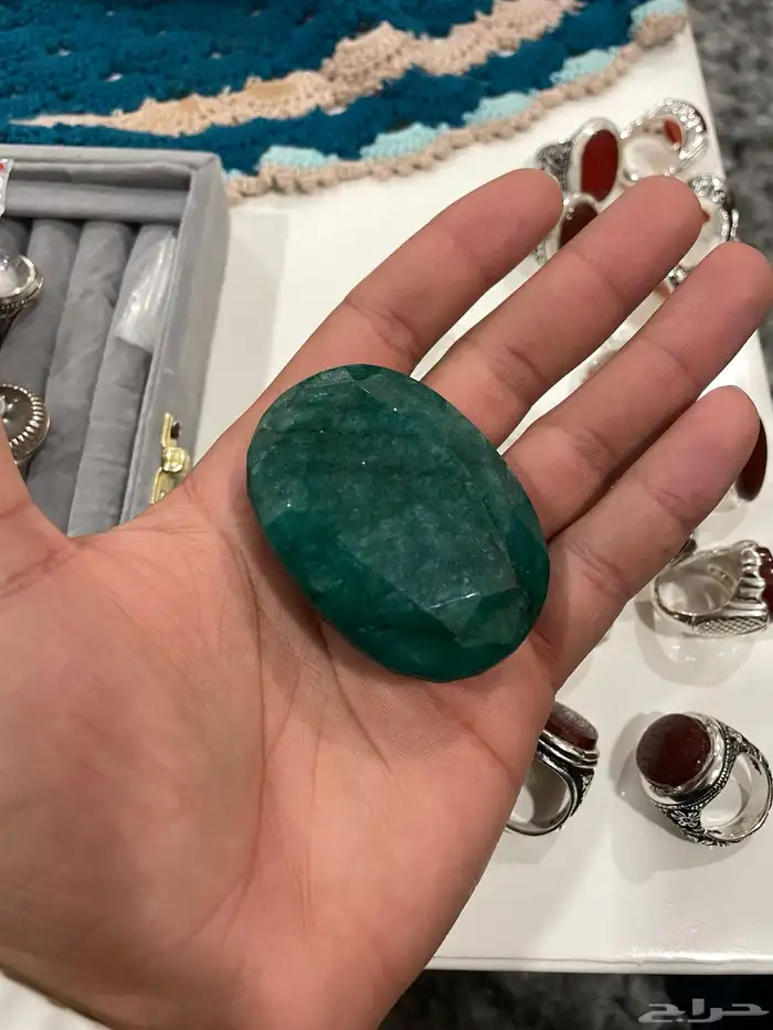 احجار كريمة طبيعية 100 15