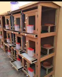 محكر خشب قفص خشبي 13