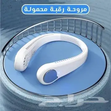 مروحة رقبة محمولة لحرارة الجو هواء قوي بدون ضوضاء 6