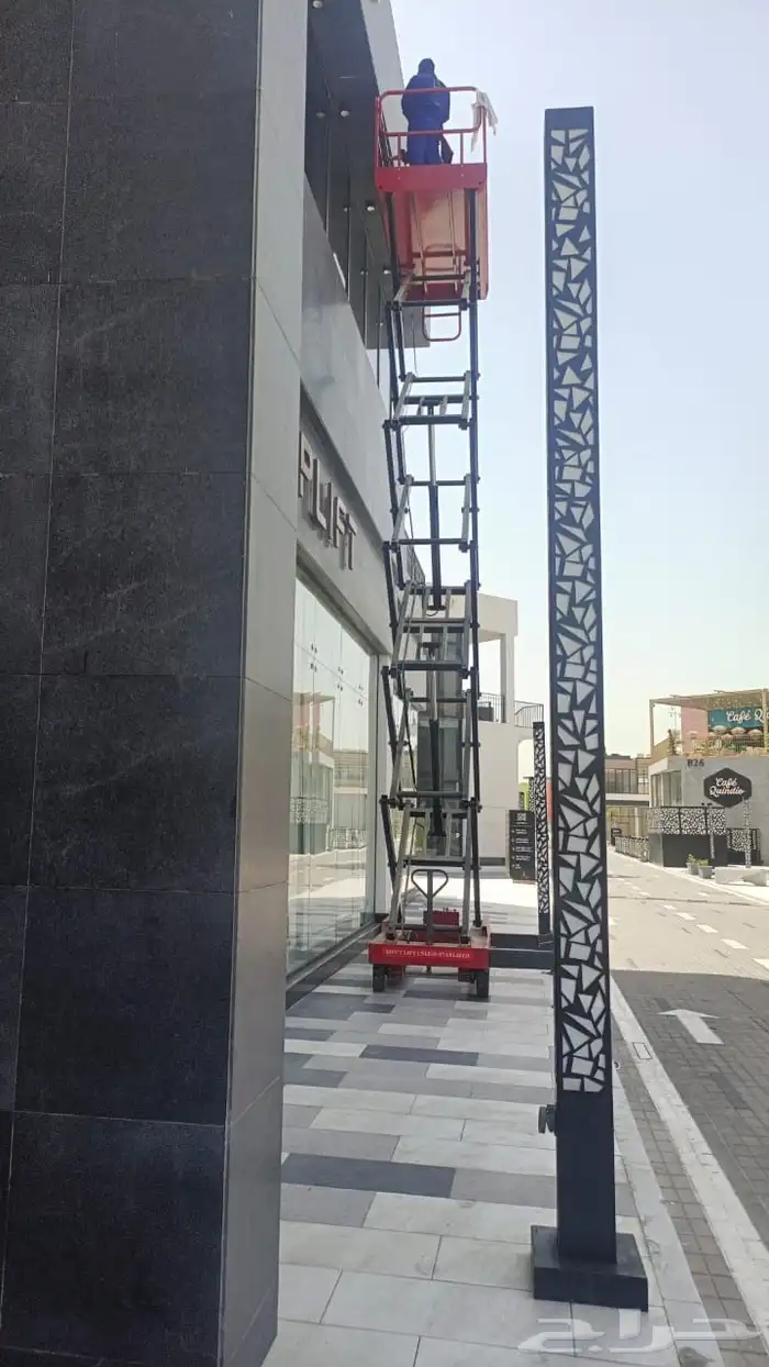 تاجير فوركلفت شوكه سكينه رافعه سيزرلفت مان لفت كرين 5