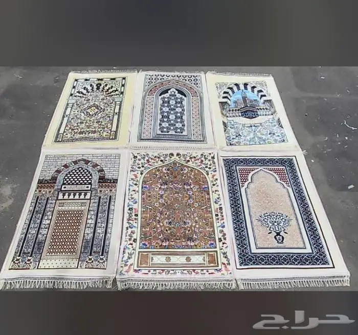 سجادات صلاة مبطن ثلاث طبقات ملمس ناعم 16