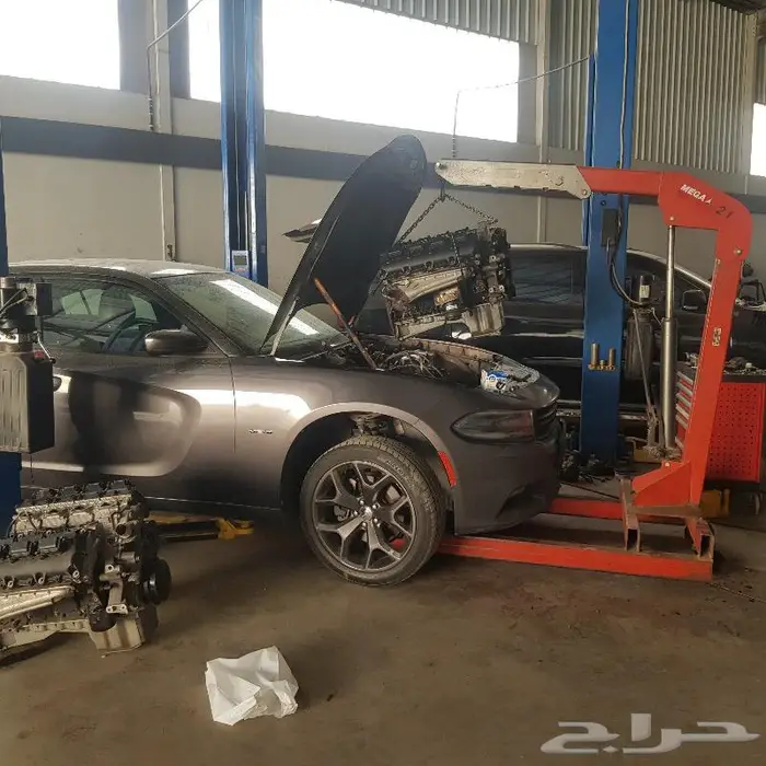 صيانةتوضيب وتبديل تكايات تشارجر كرايزلر جراند شروكي 2014 12