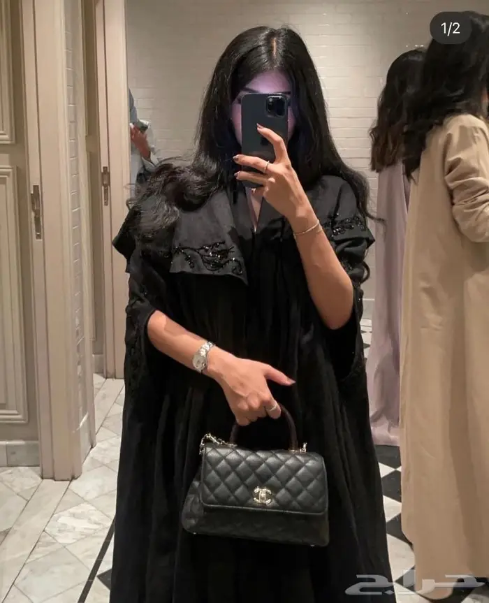 عباية مصممة شك يدوي للبيع 0