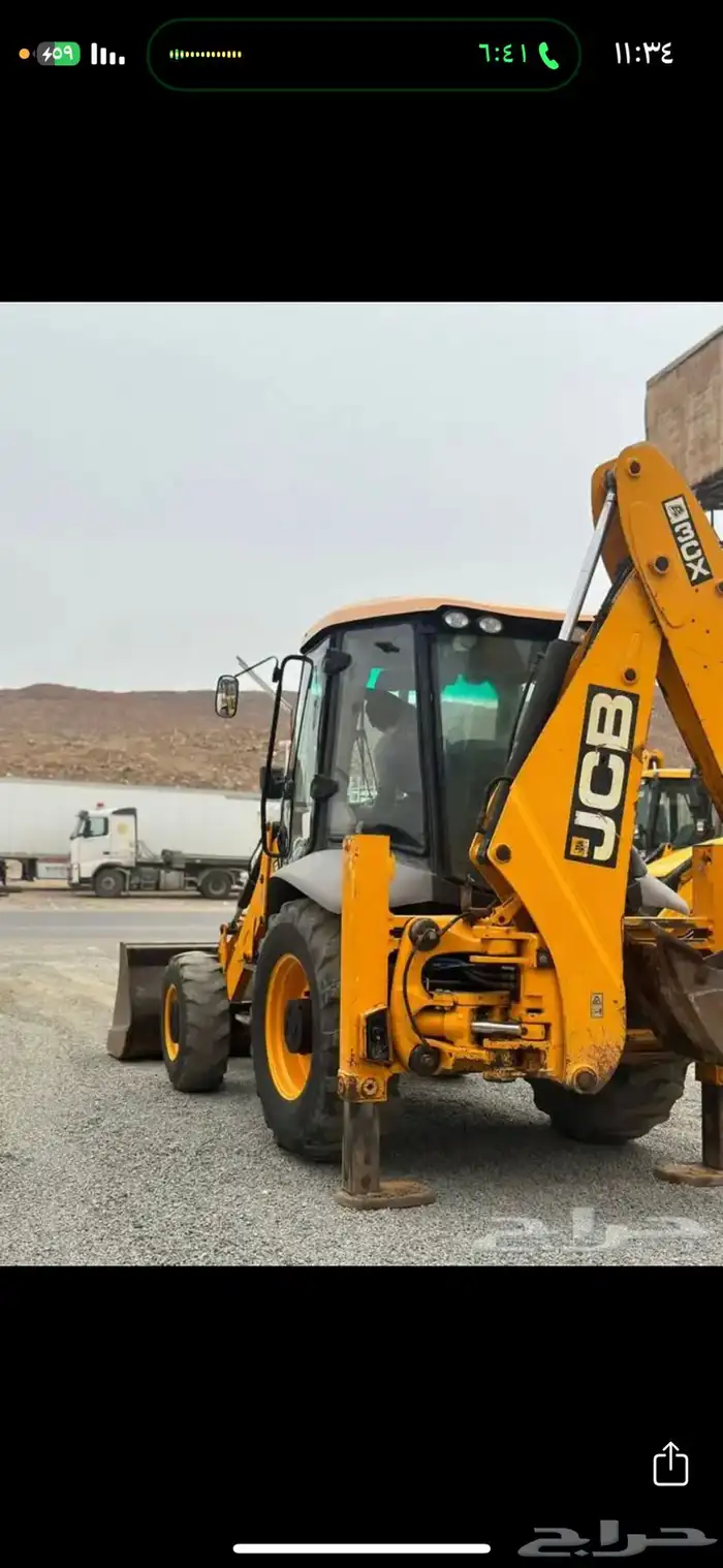 جيسيبي jcb عرجاء باكهول للايجار جديد 1