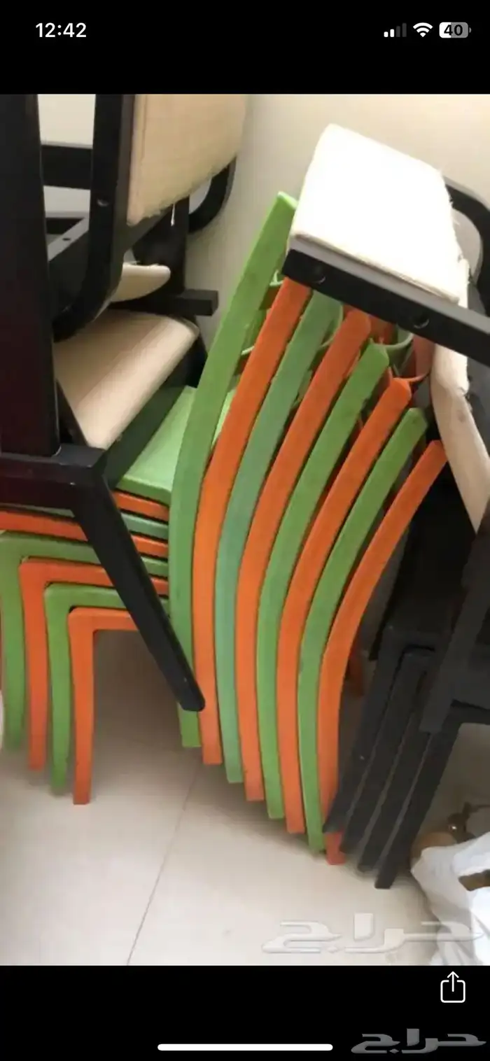 كراسي وطاولات للبيع 5
