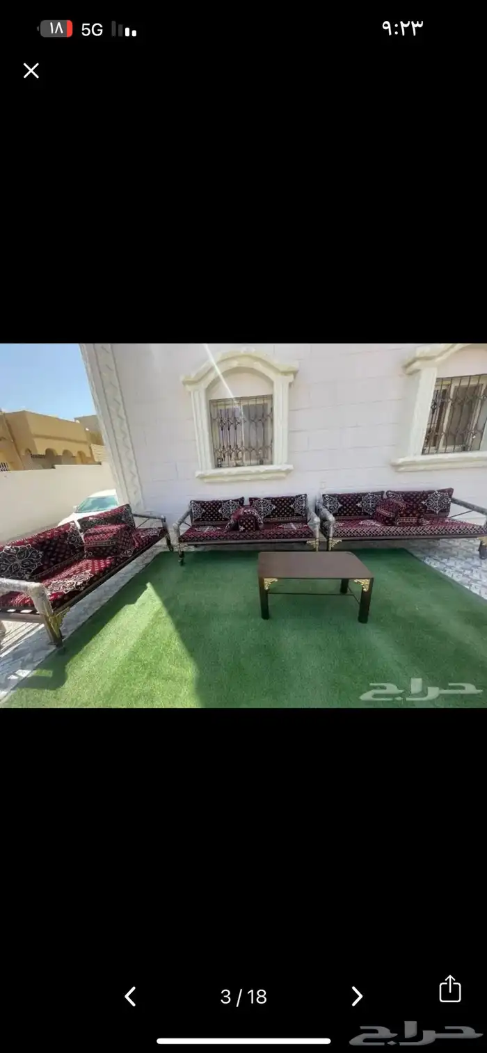 جلسات حديد خارجية مركاز كويتية 10