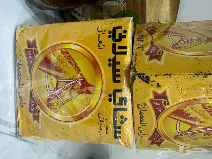 علبة واحدة فقط شاي رأس الحصان الشكل القديم 3
