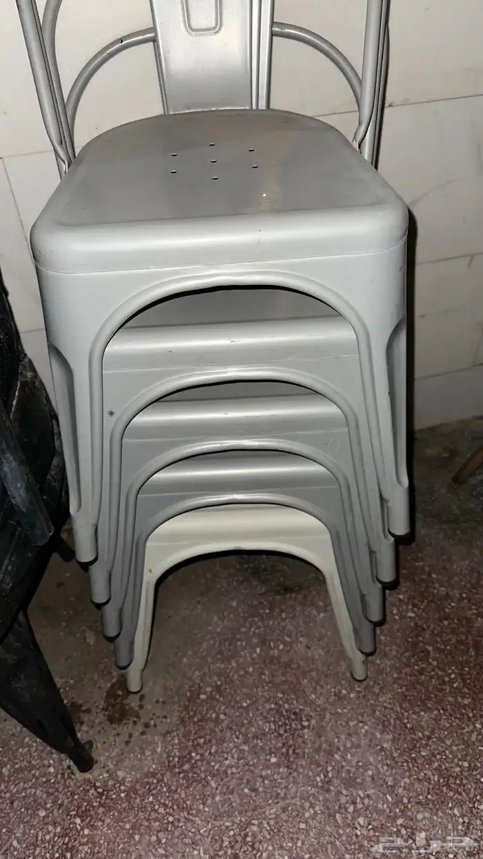 كراسي مطعم ومكينة لحام 2