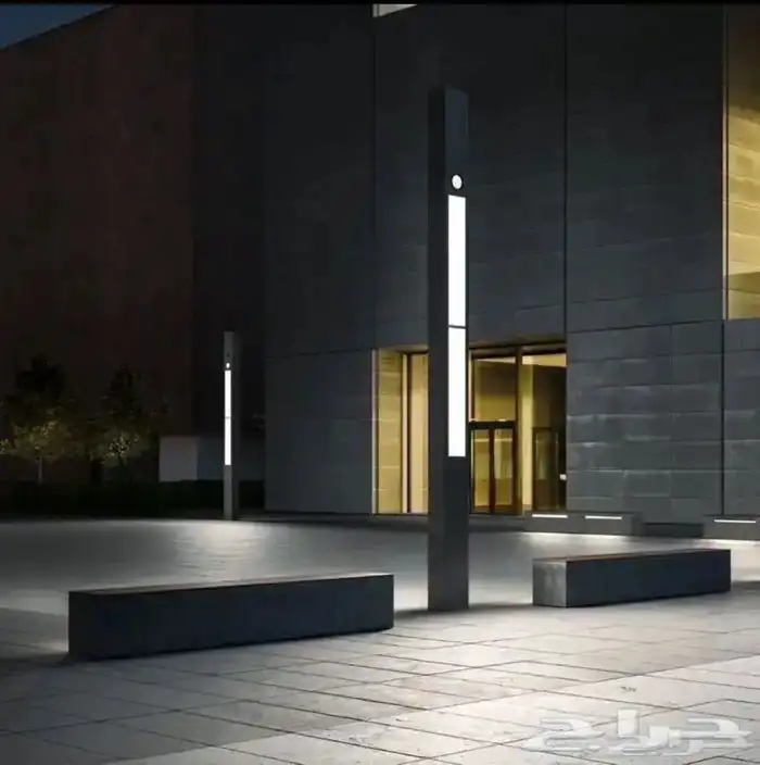 اعمدة وانارة قواعد خرسانيه  كراسي  سله مهملات  اعمدة ديكوري 51