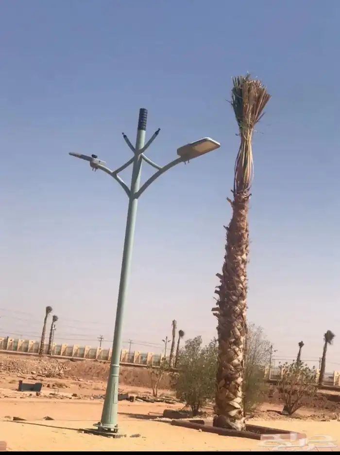 اعمدة وانارة قواعد خرسانيه  كراسي  سله مهملات  اعمدة ديكوري 43