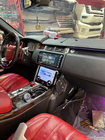 شاشه رنج روفر فوج شكليه 2020 2021 2022 مع المكيف 11