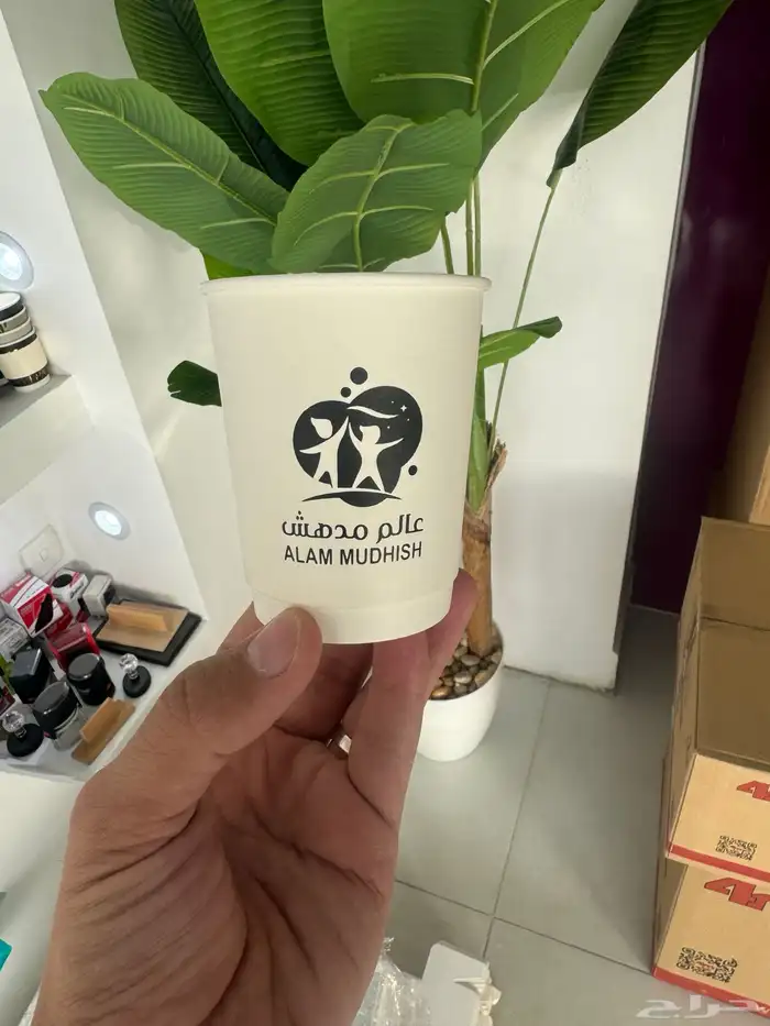 طباعة اكواب ورقية وبلاستيك بكافة الكميات والانواع 0
