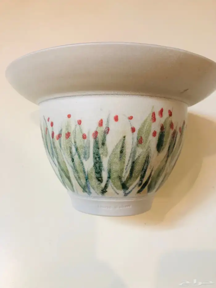 (تم البيع) وعاء (صحن طبق) خزف سيراميك (تحفة فنية) 2