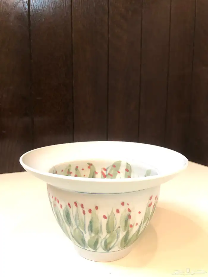 (تم البيع) وعاء (صحن طبق) خزف سيراميك (تحفة فنية) 0